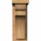 Ekena Millwork Yorktown Smooth Corbel w/Backplate, Western Red Cedar, 5 1/2"W x 10"D x 14"H COR06X10X14YOR01SWR - alternate 2